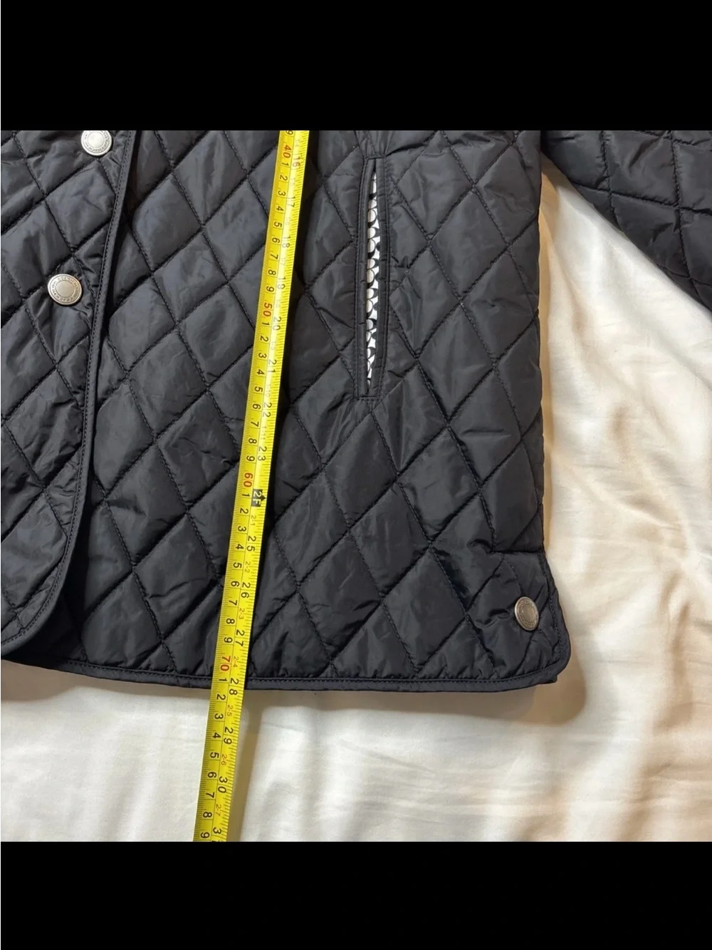 Coach signature quilted